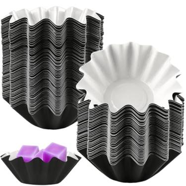 Imagem de TKYZMS 50 peças de forros de cera derretida, recipientes reutilizáveis para derretimento de cera, forro de panela de cera, perfeito para aquecedores elétricos de cera derretida, aquecedores de vela