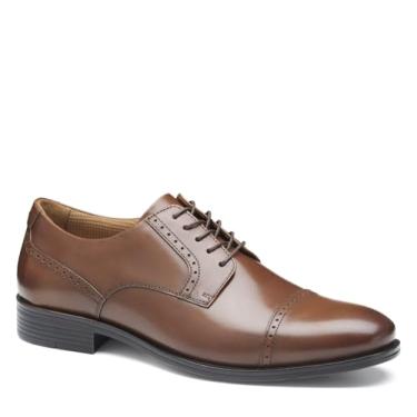 Imagem de Johnston & Murphy Sapato Oxford masculino Reeve, Marrom, 46