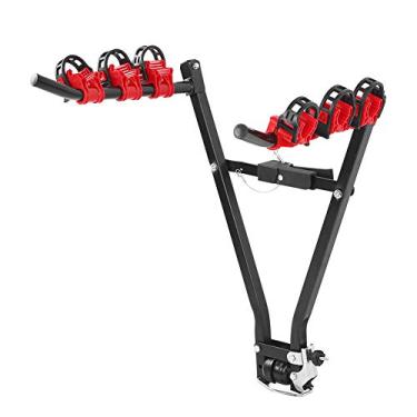 Imagem de Suporte de reboque de aço resistente, suporte de reboque, traseiro, bicicleta, suporte para carro, van, material acessório, aço, cor mostrada, tamanho: 59 x 32 x 72 cm