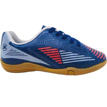 Imagem de Chuteira Esportiva Futebol Infantil Menino Salão Bico Costurado Molekinho 2808.332