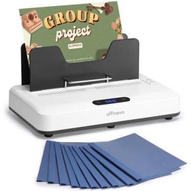 Imagem de Capacidade da máquina de encadernação térmica OFFNOVA 500 folhas