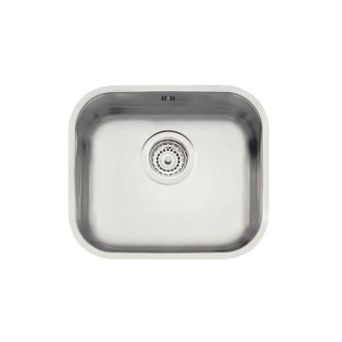 Imagem de Cuba Embutir Tramontina Lavínia 40 Bl Acetinado 40x34cm Aço Inox