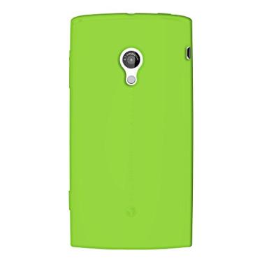 Imagem de Amzer Capa de silicone Jelly para Sony Ericsson Xperia X10 - Verde