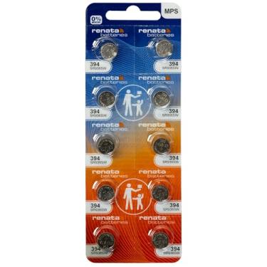 Imagem de Bateria 394 Renata Pilha Relogio Botao 10 unidades