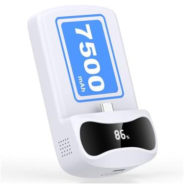 Imagem de NinjajoyOX Bateria de 7500 mAh para Meta Oculus Quest 3S/3/2 alça de cabeça, 3H estendida de tempo de reprodução