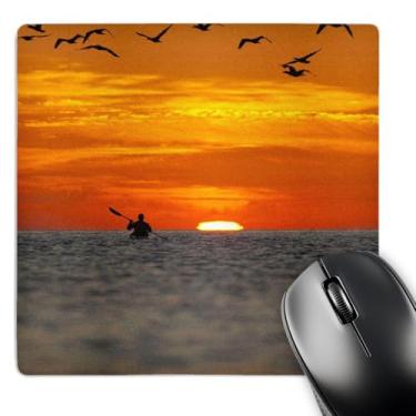 Imagem de Mouse pad 3D Rose "Mexico Baja Sea of Cortez. Sea KayakerSa13 Glu0053Gary Lump" acabamento fosco - 20 x 20 cm - mp_86674_1