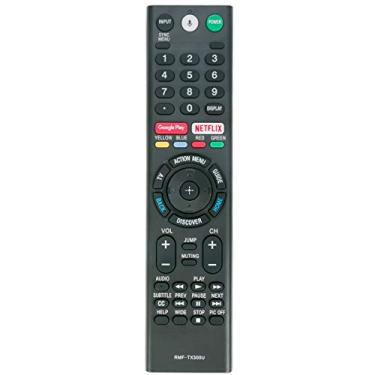 Imagem de Controle remoto de voz de substituição RMF-TX300U aplicável para Sony TV XBR-43X800E XBR-49X800E XBR-55X800E XBR-65X850E XBR-75X850E XBR-55X806E XBR43X800E XBR49X800E XBR49X800E 55X80 0E XBR65X850E