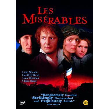 Imagem de Les Miserables (1998) Liam Neeson, Geoffrey Rush, Uma Thurman, Claire Danes [DVD, Import, All Regions, NTSC]