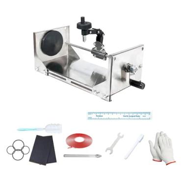 Imagem de ＡＷＨＡＯ Cortador de garrafas de vidro Fazendo luminárias de mesa fáceis de instalar kit de artesanato diy curvado DIY Project Crafts Ferramenta de corte de