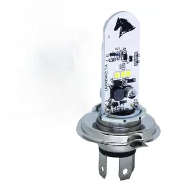 Imagem de Lâmpada LED H4 para Moto 8000K - Super Brilho Xenon