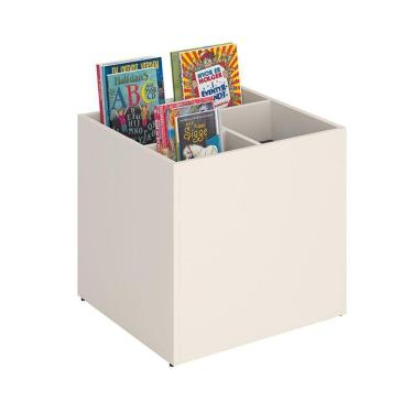 Imagem de Expositor De Livros E Discos Biblioteca Boston 100% Mdf