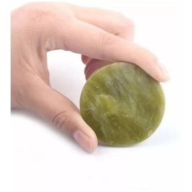 Imagem de Kit 20 Pedra Jade Para Cola De Alongamento De Cílios