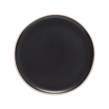 Imagem de Prato Raso Copa E Cia Vivant Em Cerâmica Preto