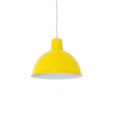 Imagem de Lustre Pendente Taschibra Td 820 E27 Bivolt Amarelo