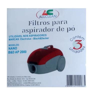 Imagem de Filtro Descartável Para Aspirador De Pó Electrolux Nano