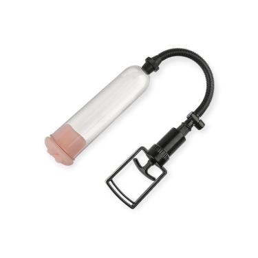 Imagem de Bomba Peniana Manual Com 3 Anéis De Vedação E Vagina Penis Pump - Lovetoys - Transparente