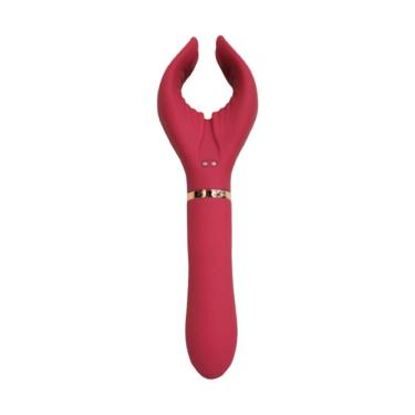 Imagem de Vibrador E Estimulador De Clitóris 7 Vibrações Taylor - Lovetoys - Vermelho
