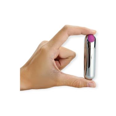 Imagem de Capsula Vibratoria Power Bullet Recarregavel - Prata