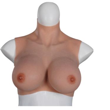 Imagem de Prótese De Peitoral Feminino Em Silicone Lovetoys Bege