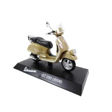 Imagem de OPO 10 - Collection Miniature Scooter 1/18 Compatible with Piaggio Vespa GT 250 Brown - 2006 - Ves0056