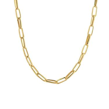 Imagem de Cordão Corrente Cartier 3Mm 70Cm Banhado A Ouro 18K