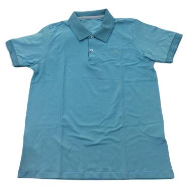 Imagem de Camiseta Polo infantil masc Ogochi Azul Verde e Bege