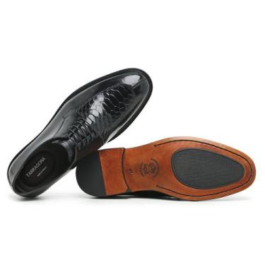 Imagem de Sapato Social Masculino Couro Legítimo New Star Tarragona - 60482 - Pr