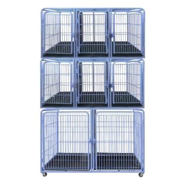 Imagem de Canil Gaiola Modular 8 Lugares Pet Shop Veterinária