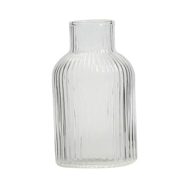Imagem de KiBcsLic Vaso de Vidro para Flores, Vaso para Artesanato, Garrafa Transparente Decorativa, Decoração para Casa, Flores, Presente, Peça Central, Casame, Style C, Tamanho real