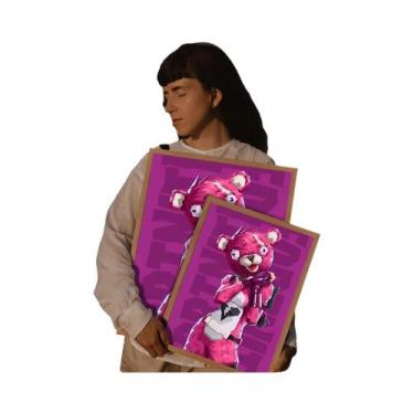 Imagem de Cartazes Adesivos De Papel Branco F_Fortnites Hot Game Wall Sticker Sa