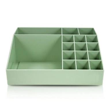 Imagem de Organizador Multiuso de Mesa Lifestyle Jacki Design - Verde