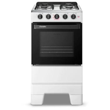 Imagem de Fogão de Piso 4 Bocas Esmaltec Ideal Pop F4IS, Branco, Bivolt
