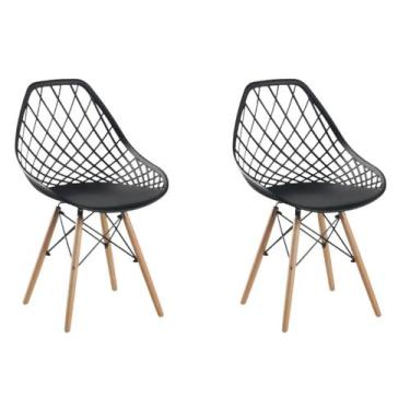 Imagem de Conjunto 2 Cadeiras Clarice Cloe Madeira - Movescan