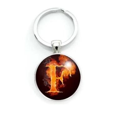 Imagem de Chaveiro Letra F do Alfabeto - RECANTO ASTRAL
