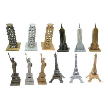 Imagem de Torre Pisa Empire States Liberdade Torre Eiffel 1 Monumento  - DECORAR