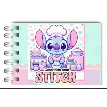 Imagem de Livro De Colorir Stitch Bobbie Goods 50 Folhas Capa Dura180G