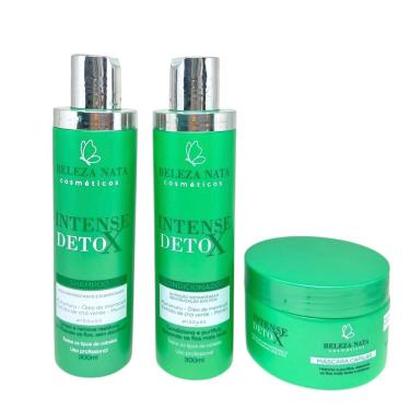 Imagem de Kit Manutenção Home Care Intense Detox Beleza Nata