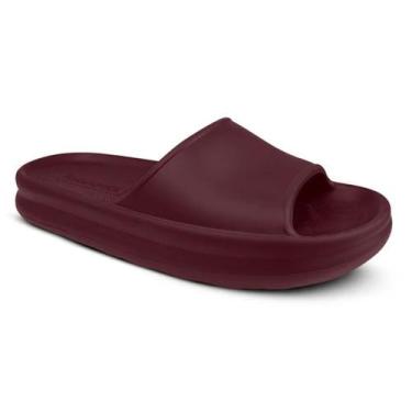 Imagem de Chinelo Nuvem Boa Onda Feminino Slide Vibe Confortavel, Roxo, 37