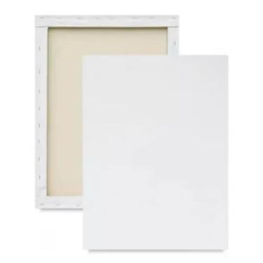 Imagem de Painel de pintura 30x40 100% Algodão Natural, Compatível com Tinta a Óleo e Aquarela