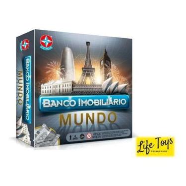 Imagem de Jogo De Tabuleiro Banco Imobiliário Mundo Original Estrela