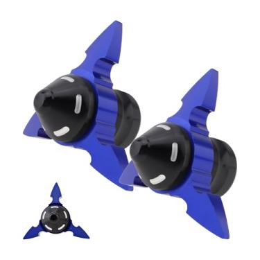 Imagem de Windance 2 peças deslizantes universais para quadro de roda dianteira, liga de alumínio, forma de dardo, garfo dianteiro, proteção contra colisão para motocicletas, motocross, ciclomotores, scooters