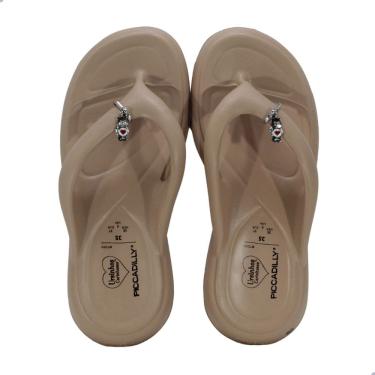 Imagem de Chinelo Piccadilly Marshmallow Ursinhos Carinhosos Nude Claro