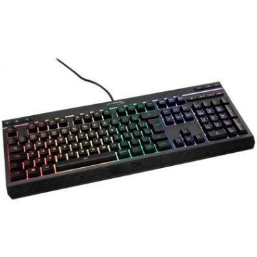 Imagem de Teclado Gamer Hyperx Alloy Core, RGB, Membrana, Preto - HX-KB5ME2-BR