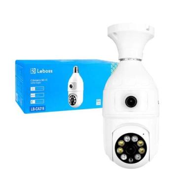 Imagem de Câmera Wifi Segurança Lente Dupla Visão Noturna Controle Ptz - Leboss,