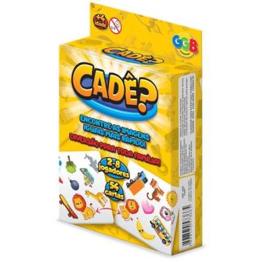 Imagem de Jogo De Raciocínio Cadê Educativo Divertido - GGB