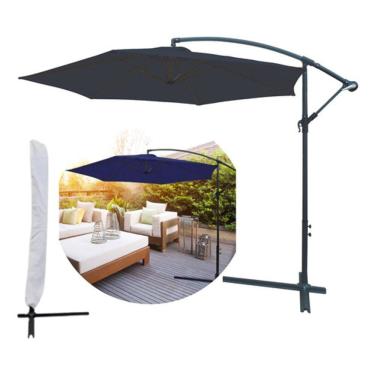 Imagem de Ombrelone Guarda Sol De Praia, Piscina com Capa Importway 3 Metros