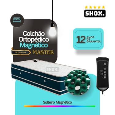 Imagem de Colchão Solteiro SHOX Com Vibromassagem Ortopédico MASTER 188x0,88x25c