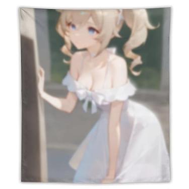 Imagem de LIEGBMEU Sexy Bikini Hot Anime Girl Tapeçaria 127.0 cmx152.4 cm Interior Exterior Wall Quilt Art Decoração de Tapeçaria Caprichosa, AF350