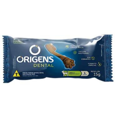 Imagem de Petisco Origens Premium Especial Dental Cães Pequeno Porte 15g - ADIMA
