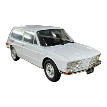 Imagem de Miniatura Volkswagen Brasilia 1976 Branco Metal 1:24 - California Toys